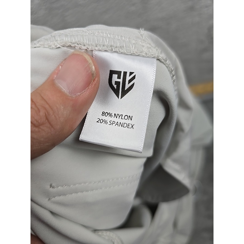 Graham Luxe All Time Pants Mens 36x30 Light Gray Stretch Golf Performance Soft‎ - Picture 6 of 10